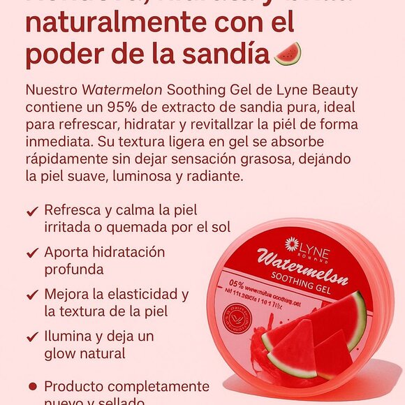 Glow, hydrate & renew your skin with our Watermelon Soothing Gel 🍉 - Picture 6 of 8